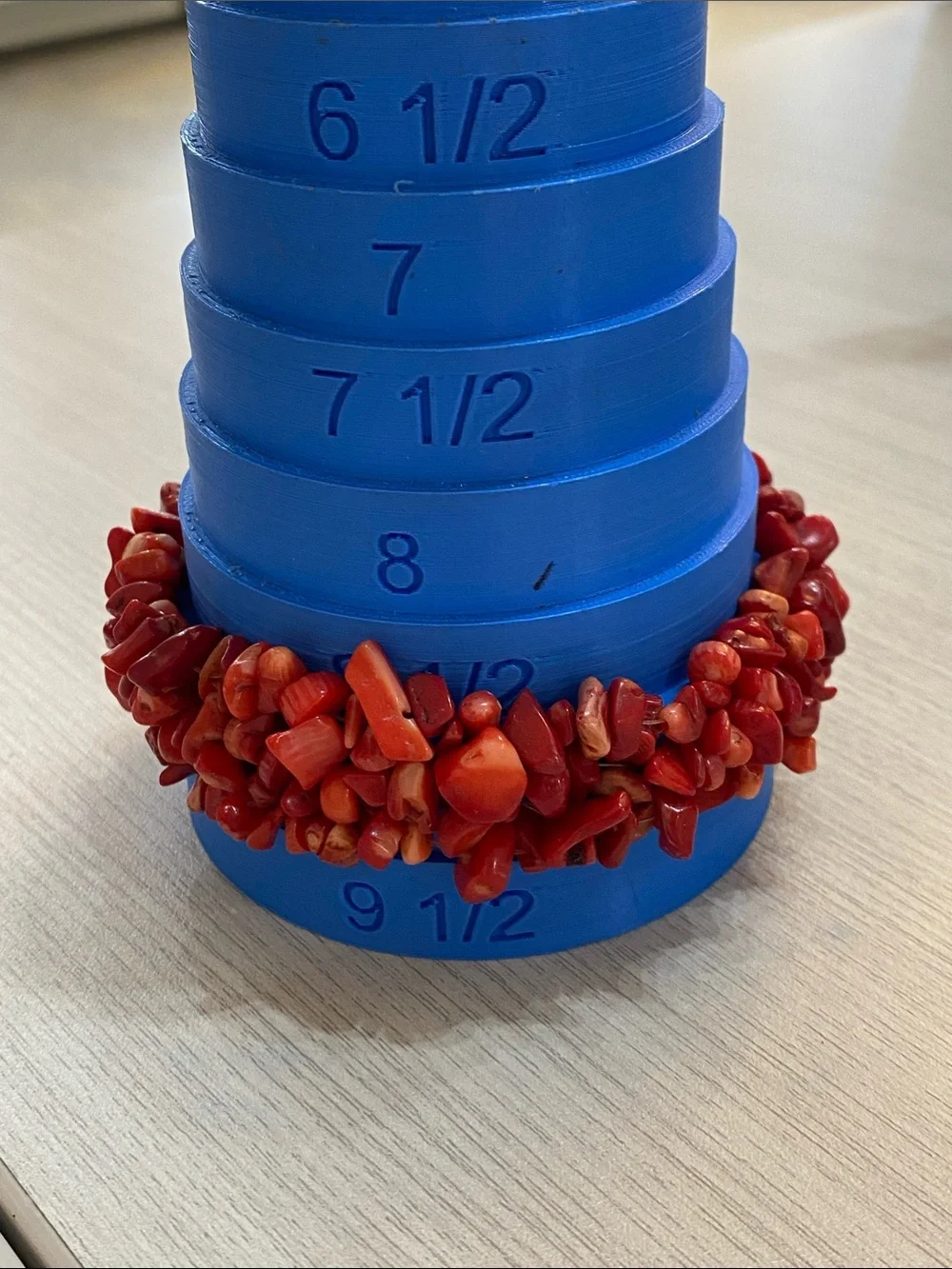 Coral bracelet